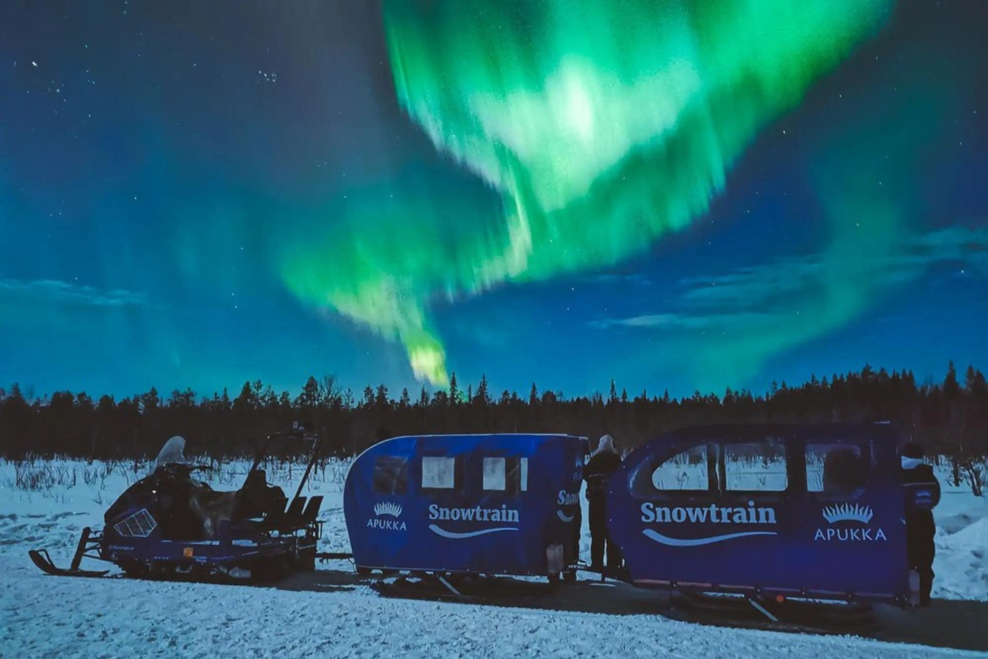 Noorderlichtsafari per sneeuw trein - Rovaniemi