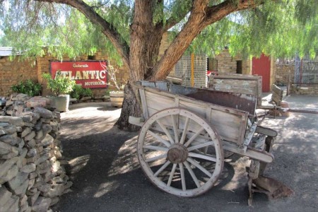 Hantam House Calvinia Hantam Huis Agterplaas Kar