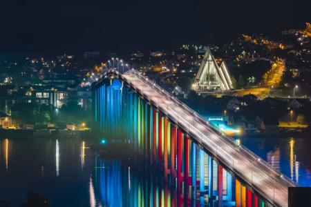 VisitNorway Tromso  Brug