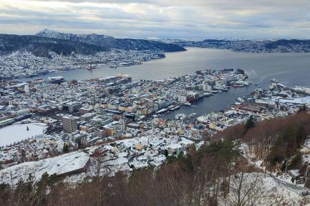 Bergen Winter Floibanen