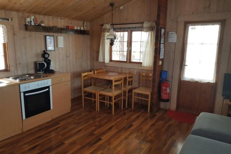 Ijsland Stundarfridur Cottage 1 Keuken Eettafel