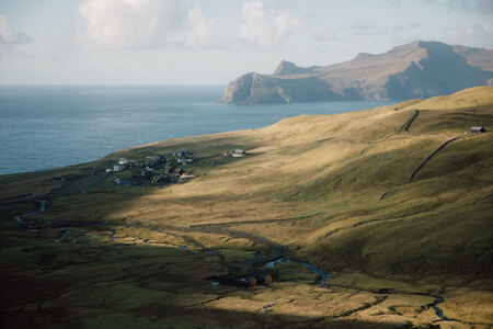 Mulafossur Cottages Birdeye Cape