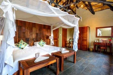 Namushasha River Lodge Kongola Interieur Slaapkamer