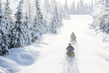 Snowmobile Safari Ochtend Cape